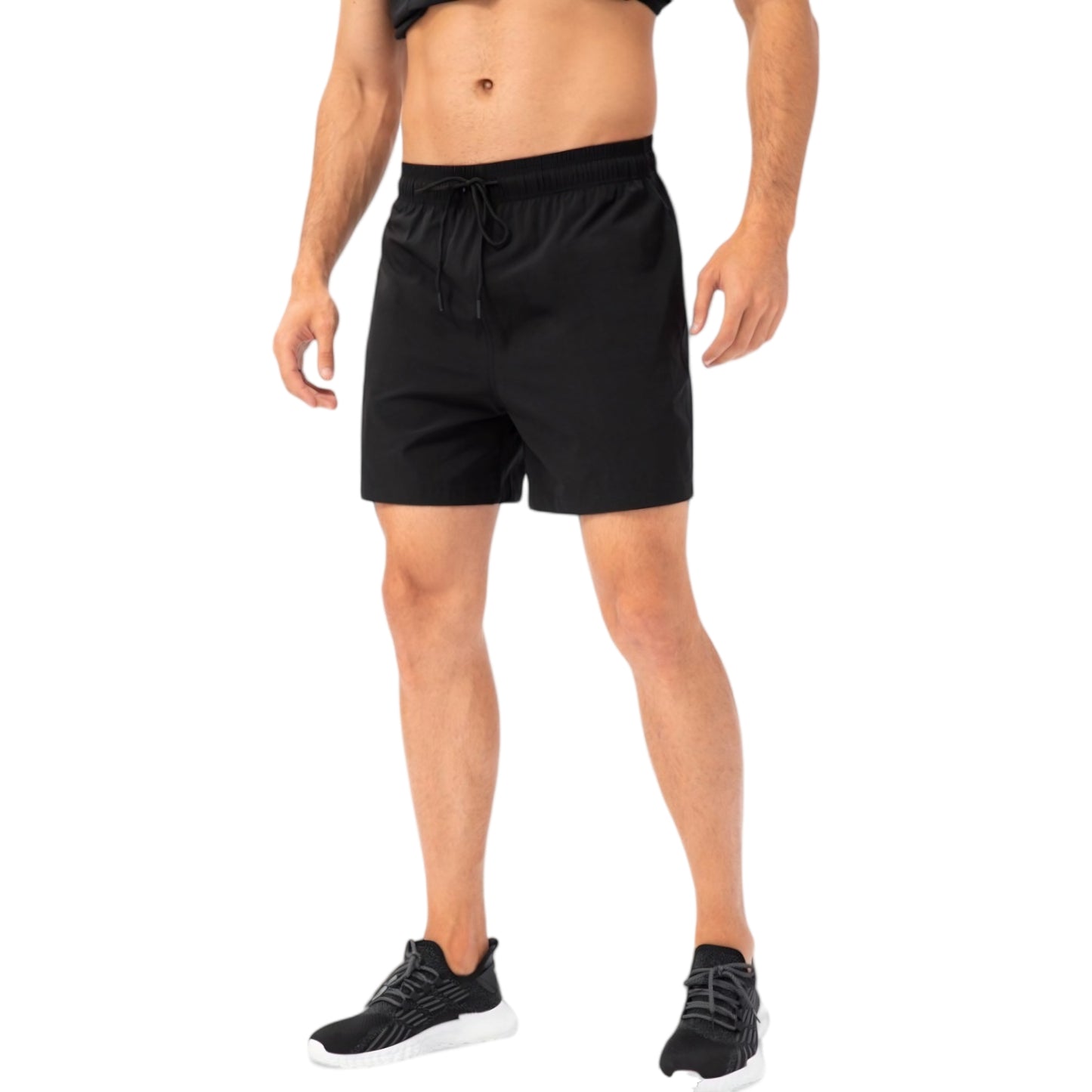 Anna-Kaci Active Men's Quick-Dry Athletic Shorts with Adjustable Drawstring Waist and Side Pockets for Active Training