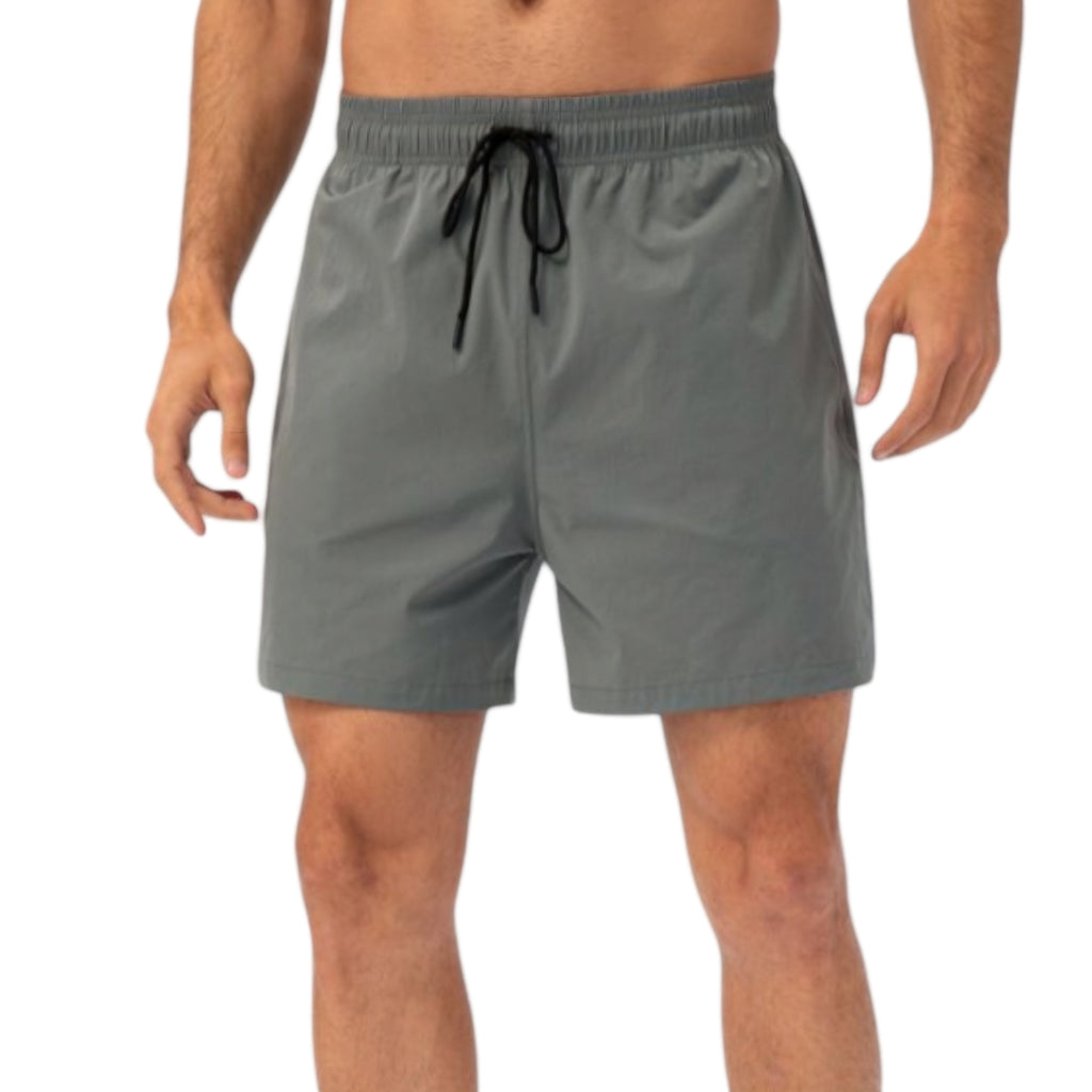 Anna-Kaci Active Men's Quick-Dry Athletic Shorts with Adjustable Drawstring Waist and Side Pockets