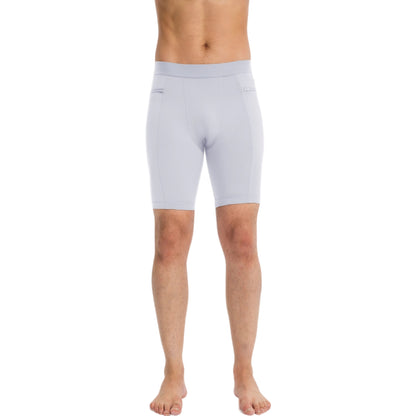 Anna-Kaci Active Men's Compression Biker Shorts with Side Pockets and Moisture-Wicking Stretch Fabric