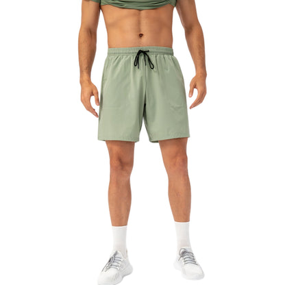 Anna-Kaci Active Men's Lightweight Quick-Dry Shorts with Elastic Drawstring Waist and Side Pockets