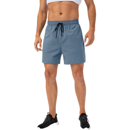 Anna-Kaci Active Men's Drawstring Waist Quick-Dry Shorts with Elastic Band and Side Pockets