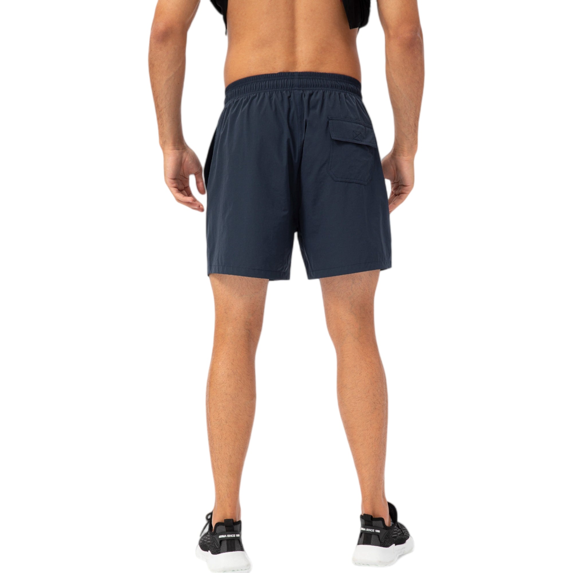 Anna-Kaci Active Men's Drawstring Waist Quick-Dry Shorts with Elastic Band and Side Pockets