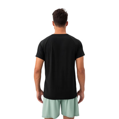 Anna-Kaci Active Men's Lightweight Performance T-Shirt with Moisture-Wicking Fabric and Raglan Sleeves