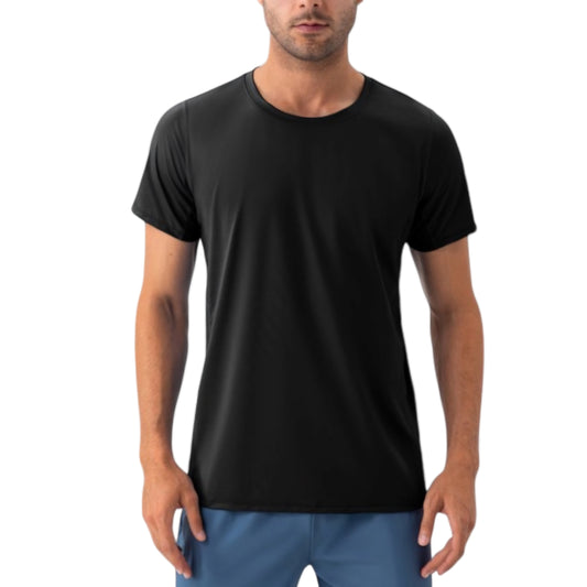 Anna-Kaci Active Men's Classic Fit Athletic T-Shirt with Quick-Dry Fabric and Short Sleeves