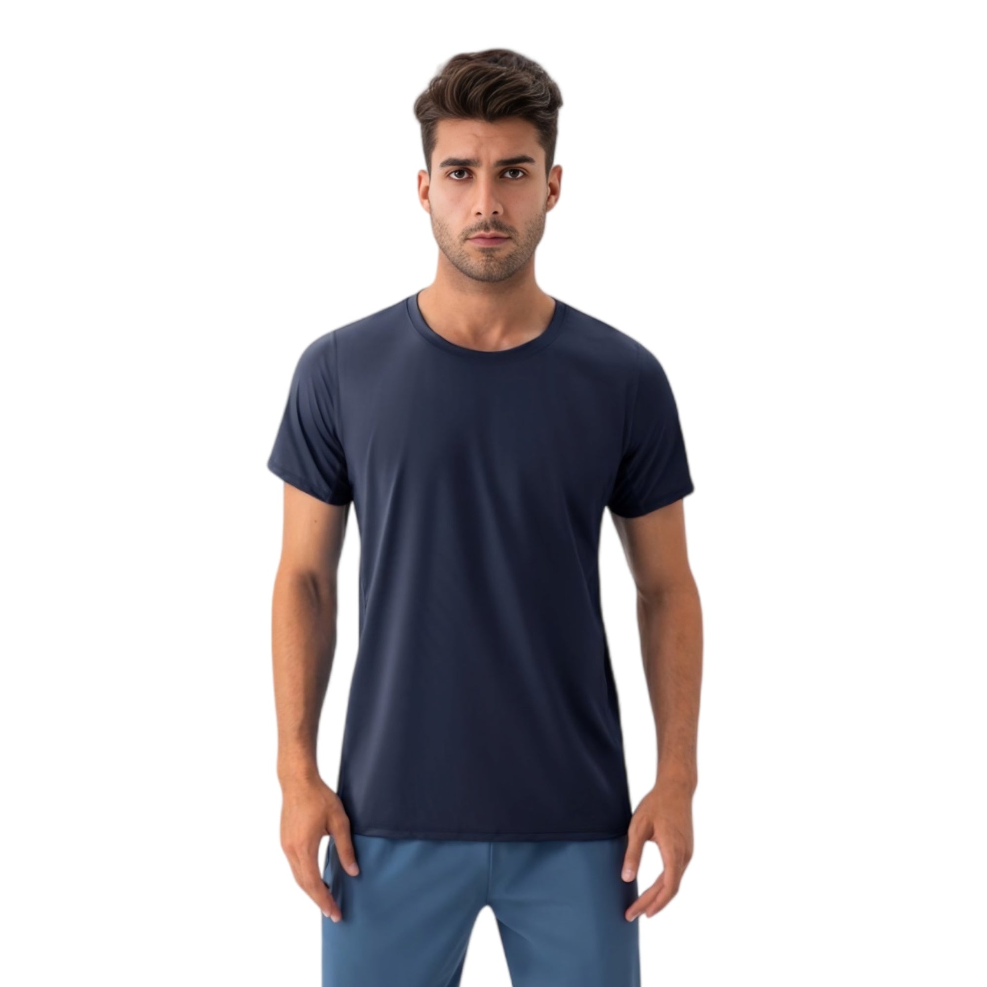 Anna-Kaci Active Men's Classic Fit Athletic T-Shirt with Quick-Dry Fabric and Short Sleeves