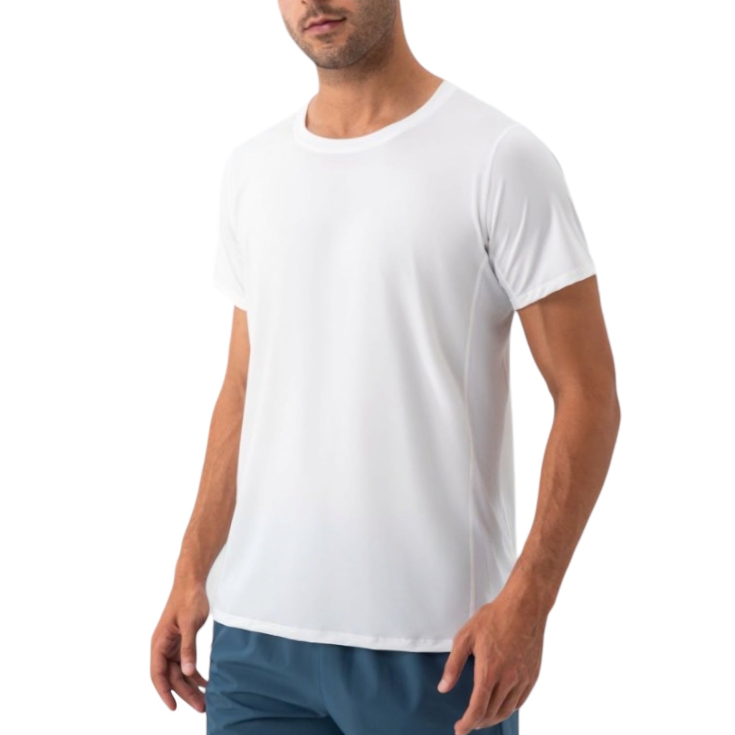 Anna-Kaci Active Men's Classic Fit Athletic T-Shirt with Quick-Dry Fabric and Short Sleeves