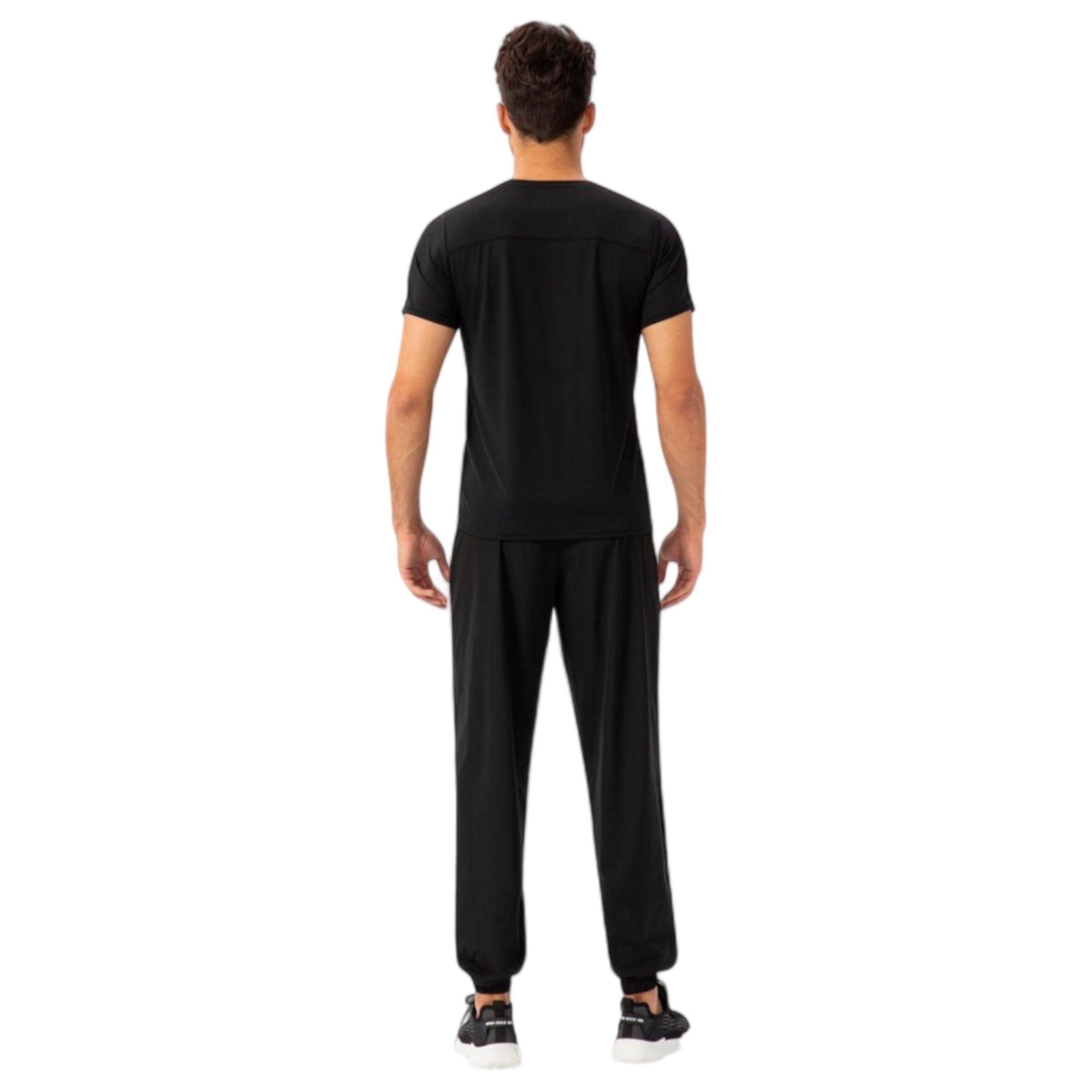 Anna-Kaci Active Men's Athletic Drawstring Pants with Zipper Pockets and Elastic Waistband for Active and Casual Wear