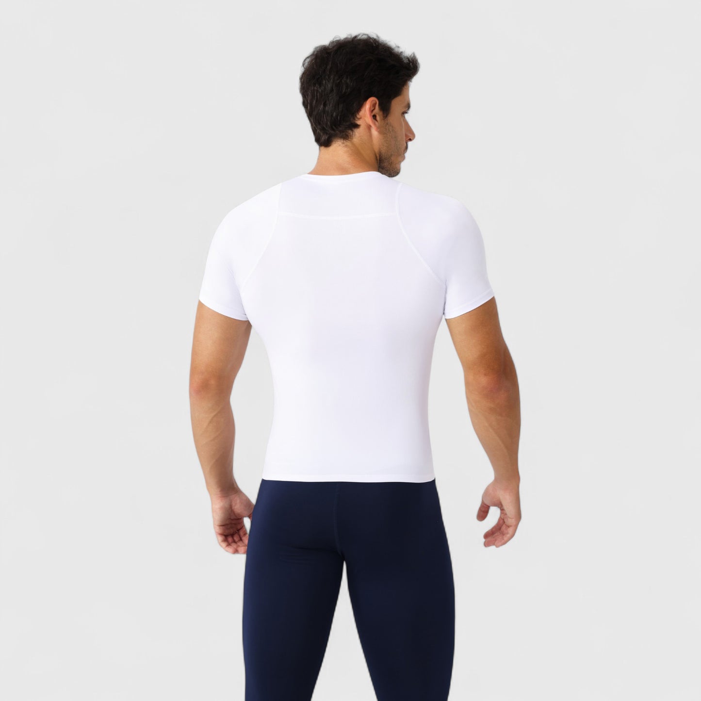 Anna-Kaci Active Men's Fitted Short Sleeve Performance T-Shirt with Stretch Fabric and Moisture-Wicking Comfort