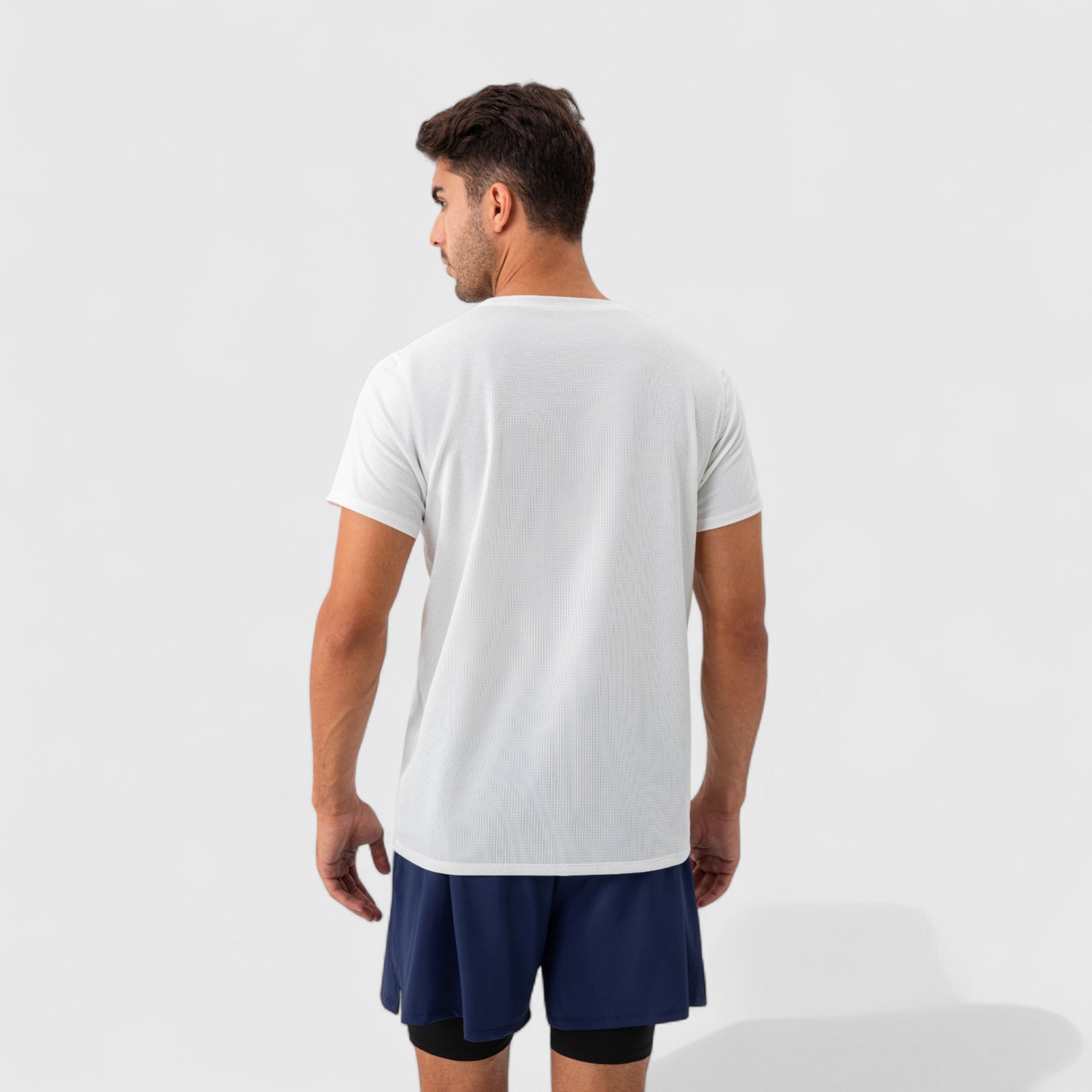 Anna-Kaci Active Men's Short Sleeve Performance T-Shirt with Breathable Mesh Fabric and Relaxed Athletic Fit