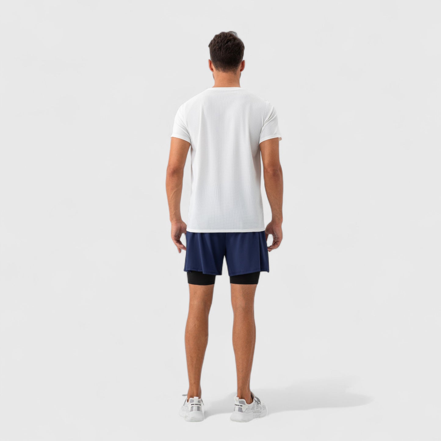 Anna-Kaci Active Men's Short Sleeve Performance T-Shirt with Breathable Mesh Fabric and Relaxed Athletic Fit