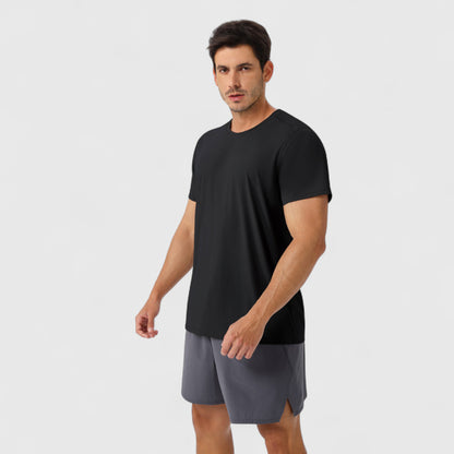 Anna-Kaci Active Men's Moisture-Wicking Short Sleeve T-Shirt with Soft Lightweight Fabric and Athletic Fit