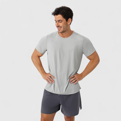 Anna-Kaci Active Men's Moisture-Wicking Short Sleeve T-Shirt with Soft Lightweight Fabric and Athletic Fit