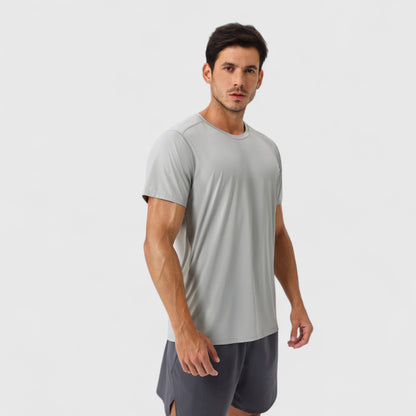 Anna-Kaci Active Men's Moisture-Wicking Short Sleeve T-Shirt with Soft Lightweight Fabric and Athletic Fit