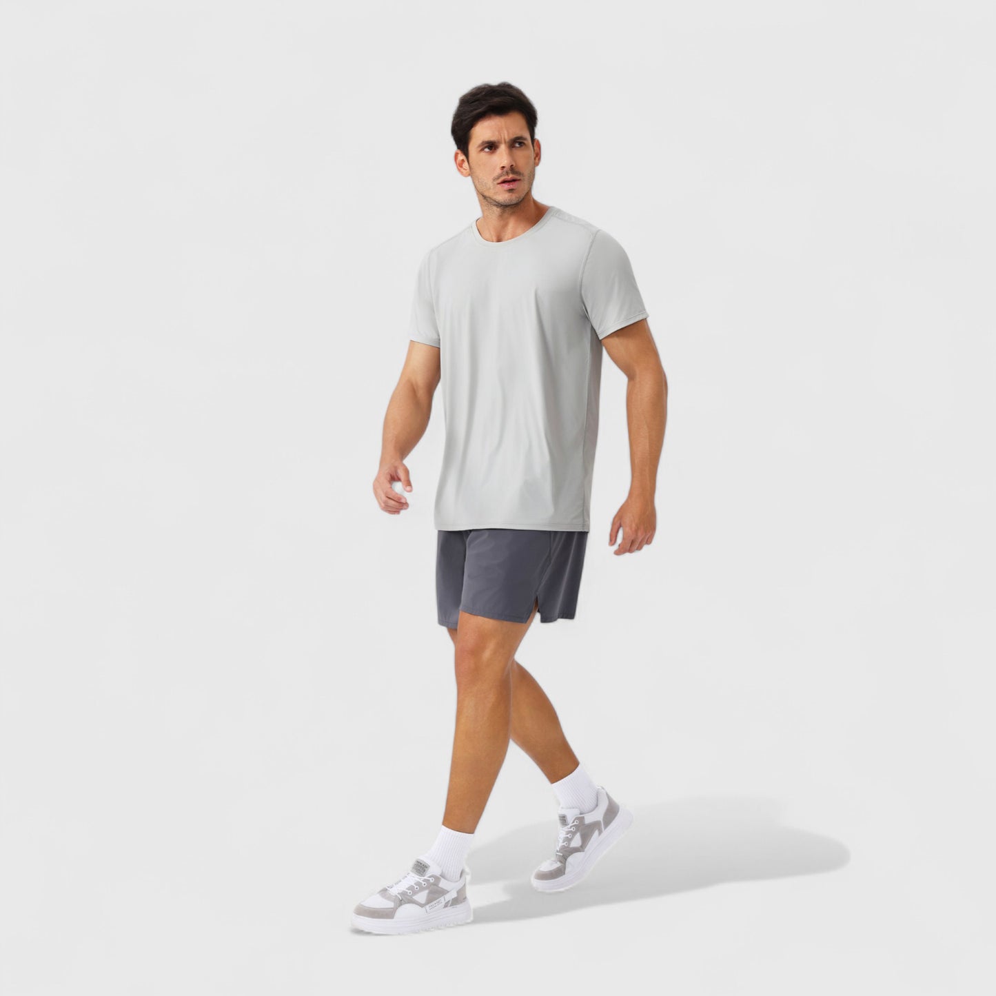 Anna-Kaci Active Men's Moisture-Wicking Short Sleeve T-Shirt with Soft Lightweight Fabric and Athletic Fit