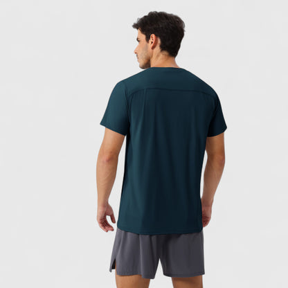 Anna-Kaci Active Men's Moisture-Wicking Short Sleeve T-Shirt with Soft Lightweight Fabric and Athletic Fit