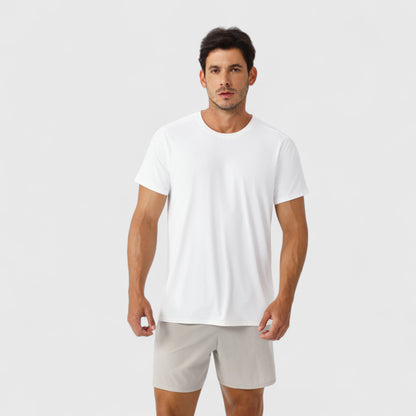 Anna-Kaci Active Men's Moisture-Wicking Short Sleeve T-Shirt with Soft Lightweight Fabric and Athletic Fit