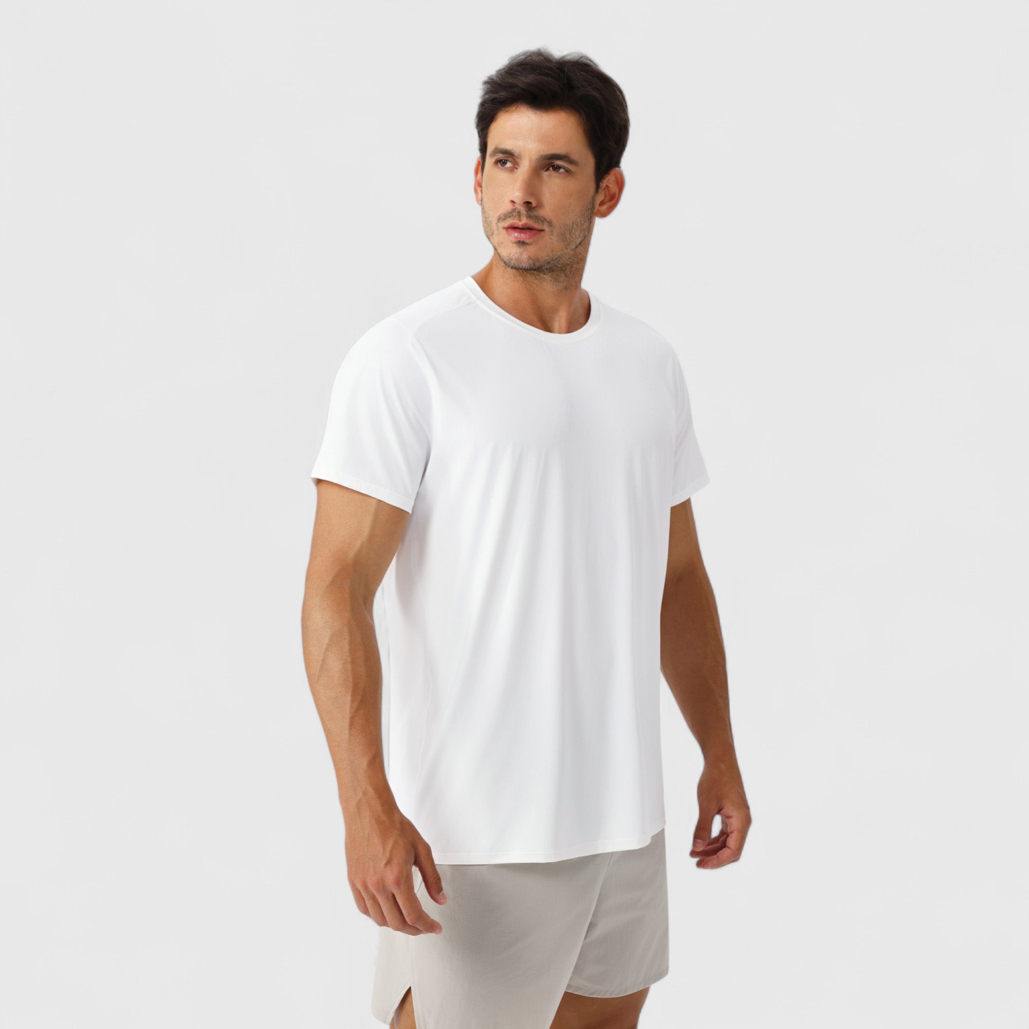 Anna-Kaci Active Men's Moisture-Wicking Short Sleeve T-Shirt with Soft Lightweight Fabric and Athletic Fit