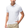 Anna-Kaci Active Men's Athletic Fit Polo Shirt with Short Sleeves and Three-Button Placket for Casual and Sport Styling