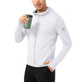 Anna-Kaci Active Men's Lightweight Zip-Up Hooded Jacket with Thumbholes and UPF 50+ Protection