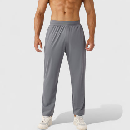 Anna-Kaci Active Men's Athletic Training Pants with Elastic Waistband and Straight Leg Fit