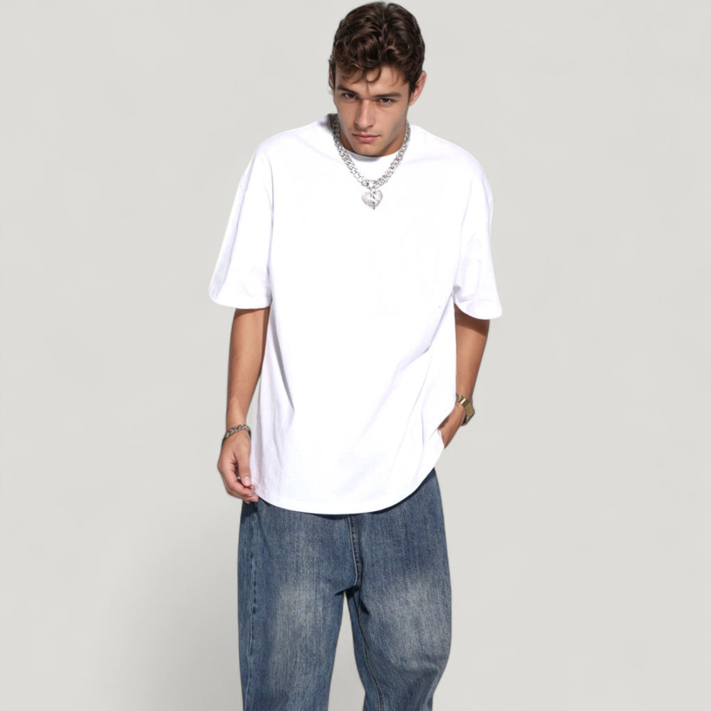 Anna-Kaci Active Men's Classic Short Sleeve Crew Neck T-Shirt with Relaxed Fit and Timeless Style