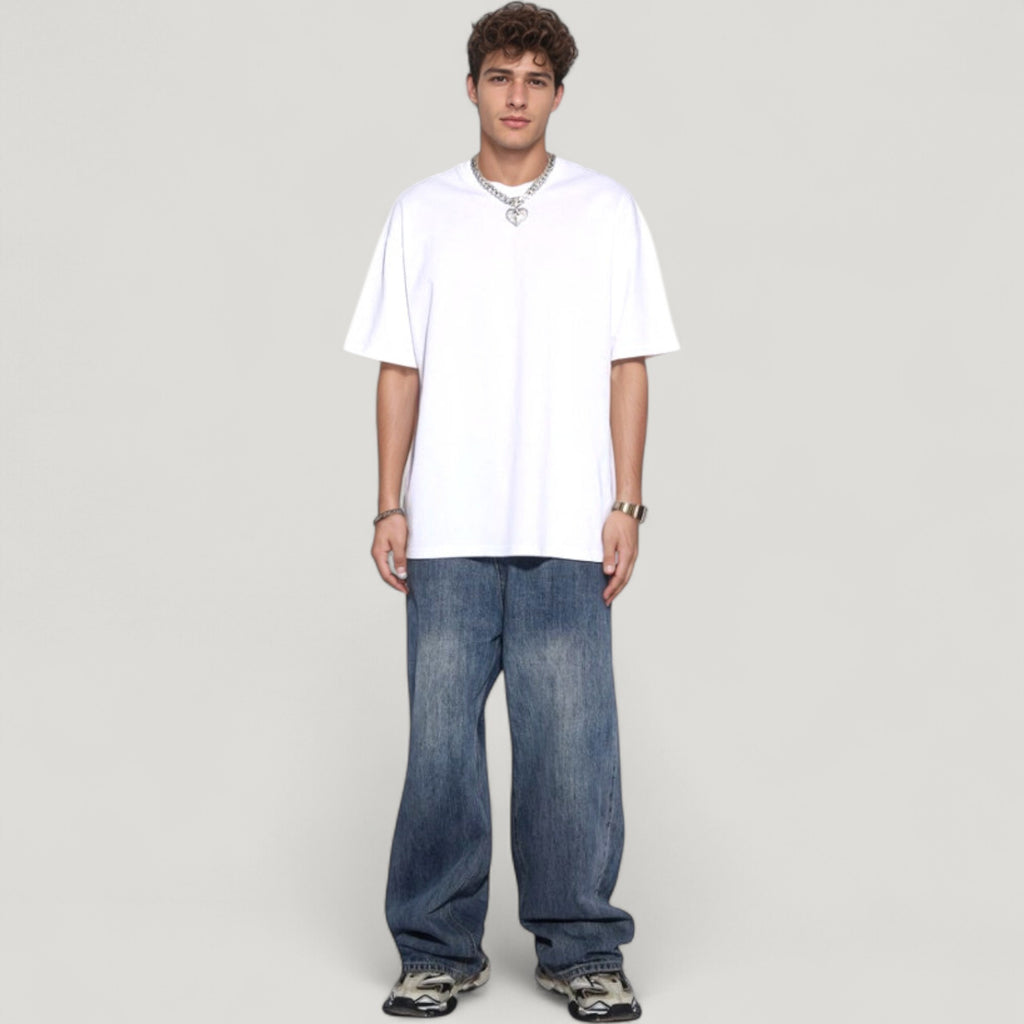 Anna-Kaci Active Men's Classic Short Sleeve Crew Neck T-Shirt with Relaxed Fit and Timeless Style