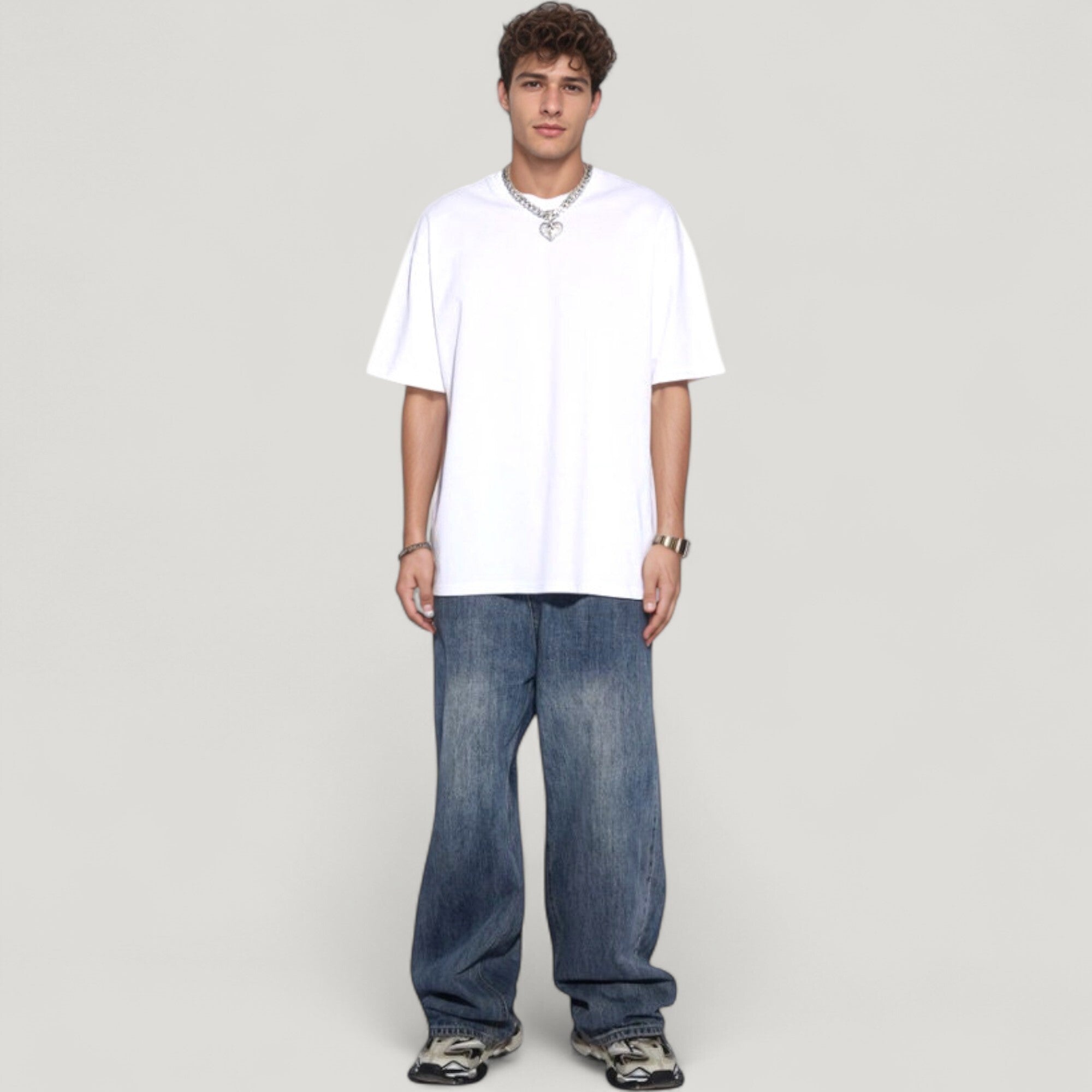Anna-Kaci Active Men's Classic Short Sleeve Crew Neck T-Shirt with Relaxed Fit and Timeless Style