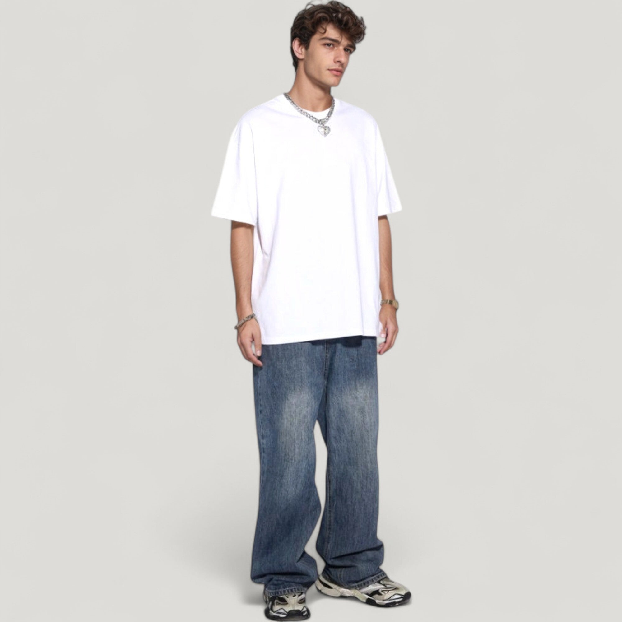 Anna-Kaci Active Men's Classic Short Sleeve Crew Neck T-Shirt with Relaxed Fit and Timeless Style