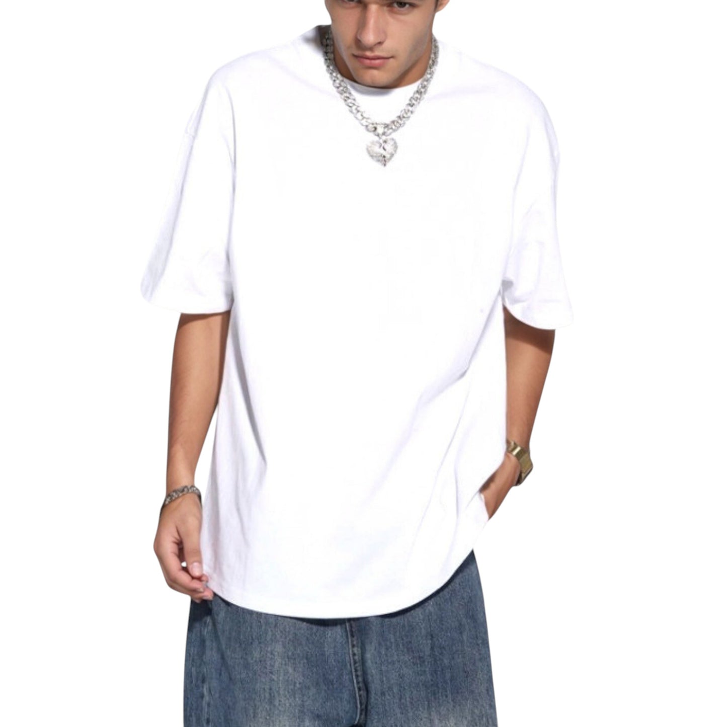 Anna-Kaci Active Men's Classic Short Sleeve Crew Neck T-Shirt with Relaxed Fit and Timeless Style