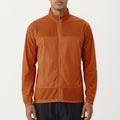 Anna-Kaci Men's Lightweight Zip-Up Windbreaker Jacket with High Collar and Elastic Cuffs