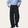 Anna-Kaci Men's Relaxed Fit Drawstring Pants with Elastic Waist and Straight Leg