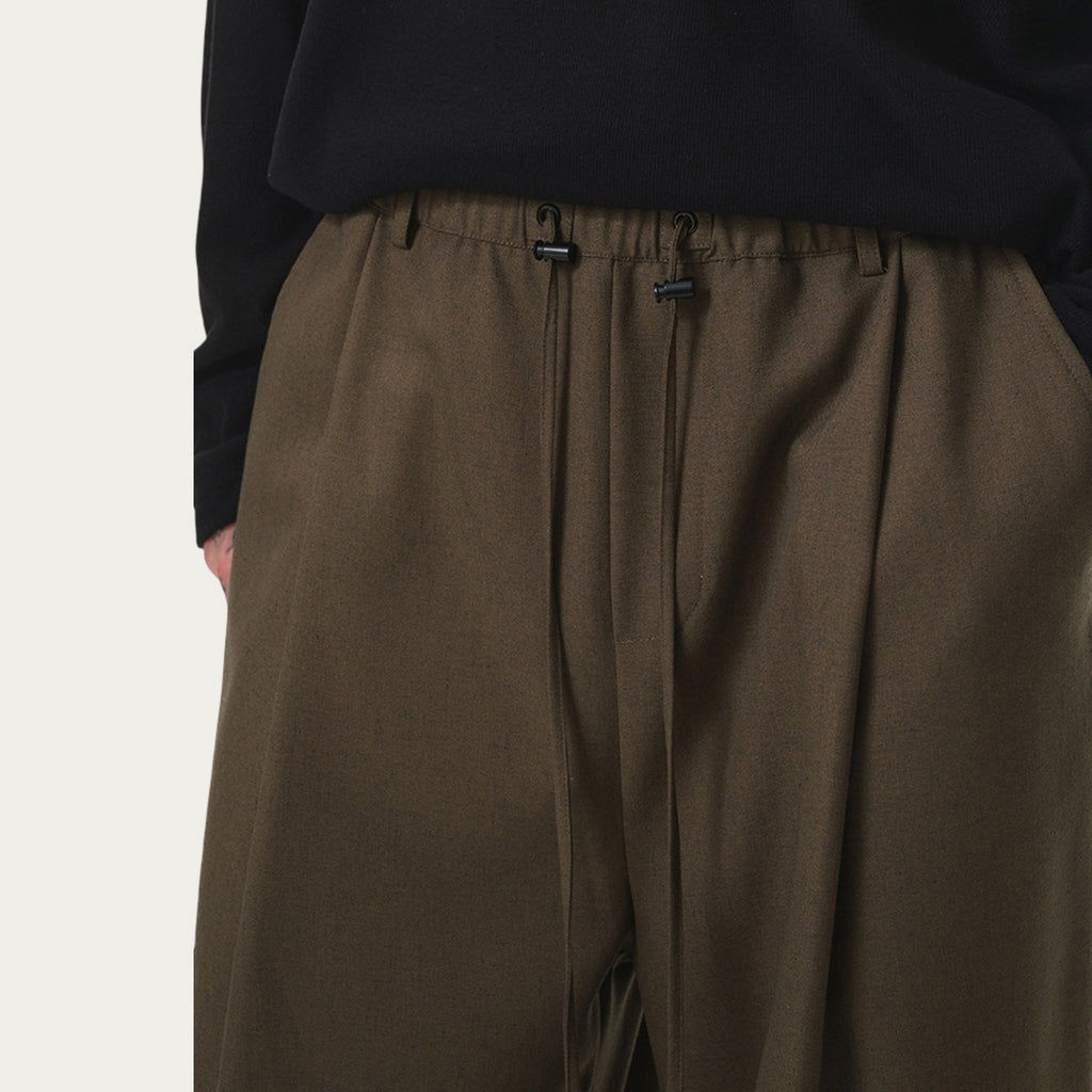 Anna-Kaci Men's Relaxed Fit Drawstring Pants with Elastic Waist and Straight Leg
