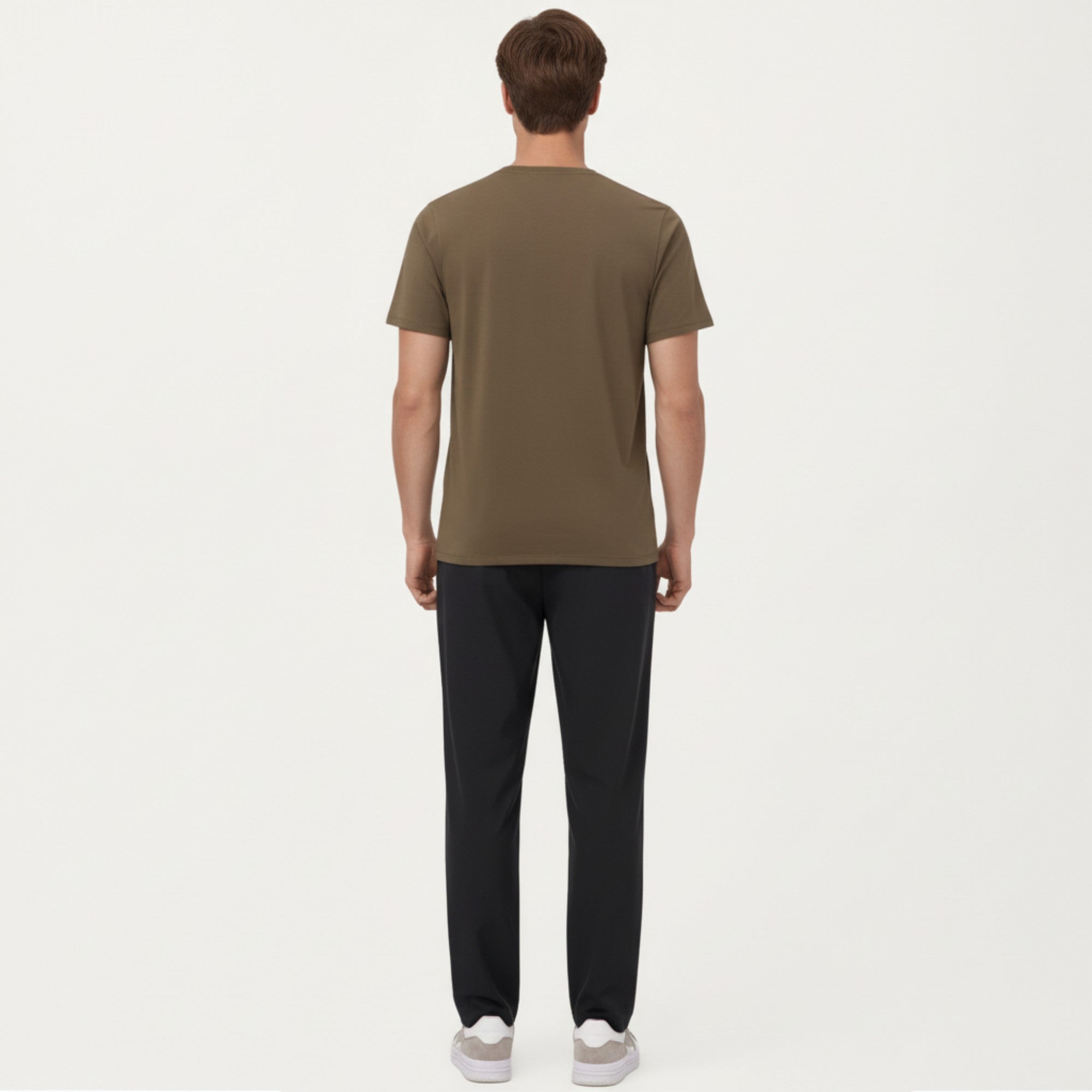 Anna-Kaci Men's Short Sleeve Performance Crewneck T-Shirt with Lightweight Stretch Fabric and Athletic Fit