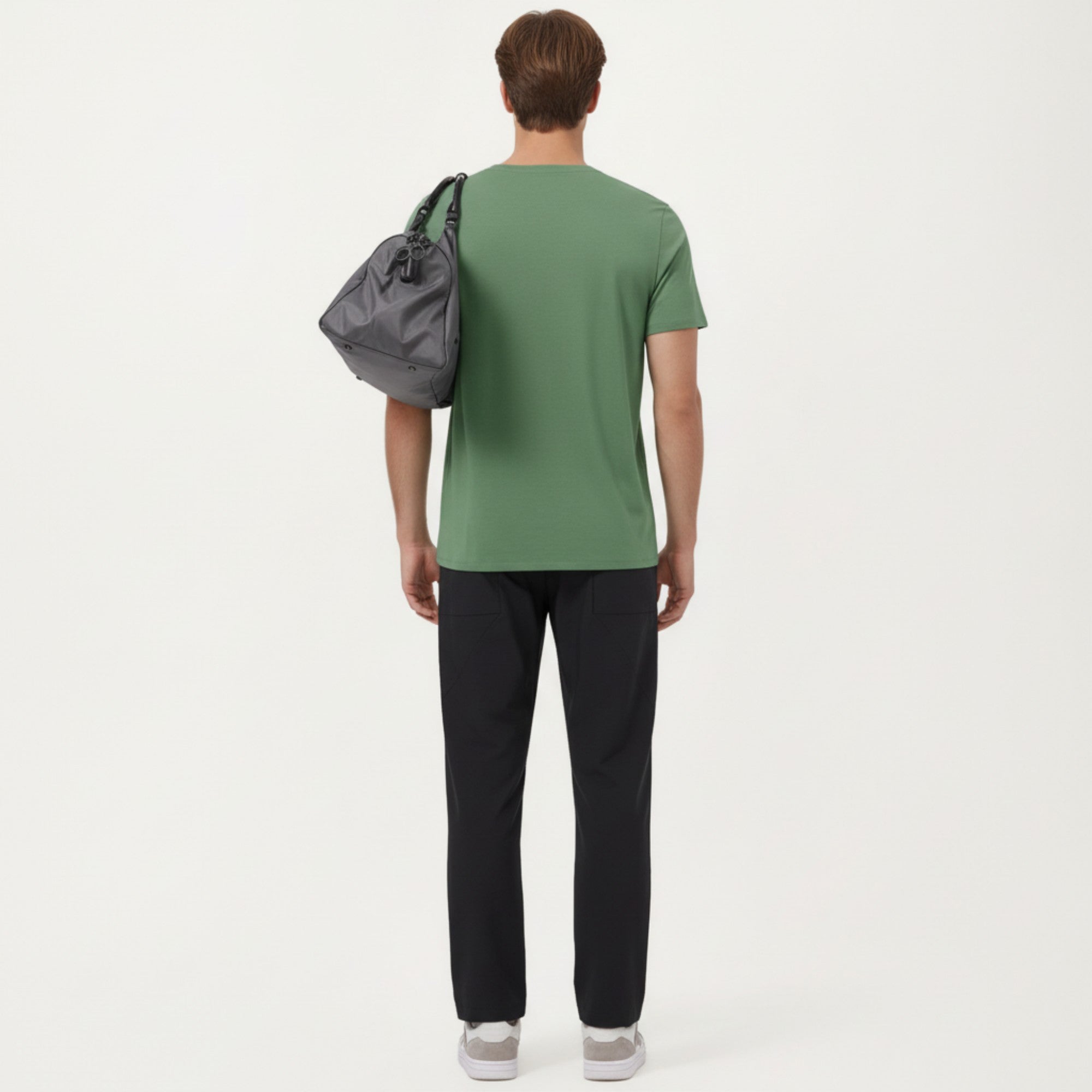 Anna-Kaci Men's Short Sleeve Performance Crewneck T-Shirt with Lightweight Stretch Fabric and Athletic Fit