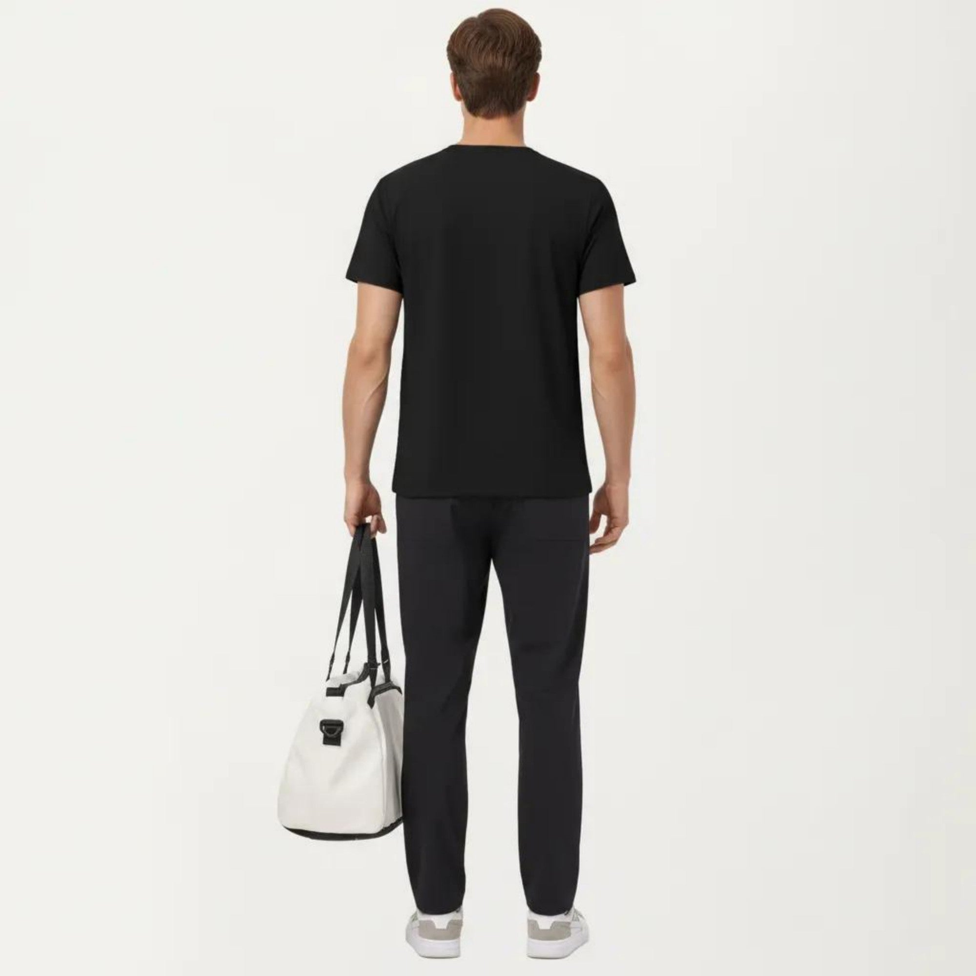 Anna-Kaci Men's Short Sleeve Performance T-Shirt with Chest Pocket and Lightweight Stretch Fabric
