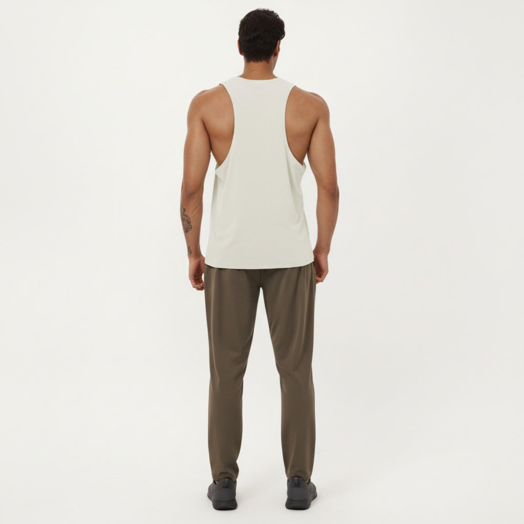Anna-Kaci Men's Sleeveless Performance Tank Top with Lightweight Stretch and Athletic Fit