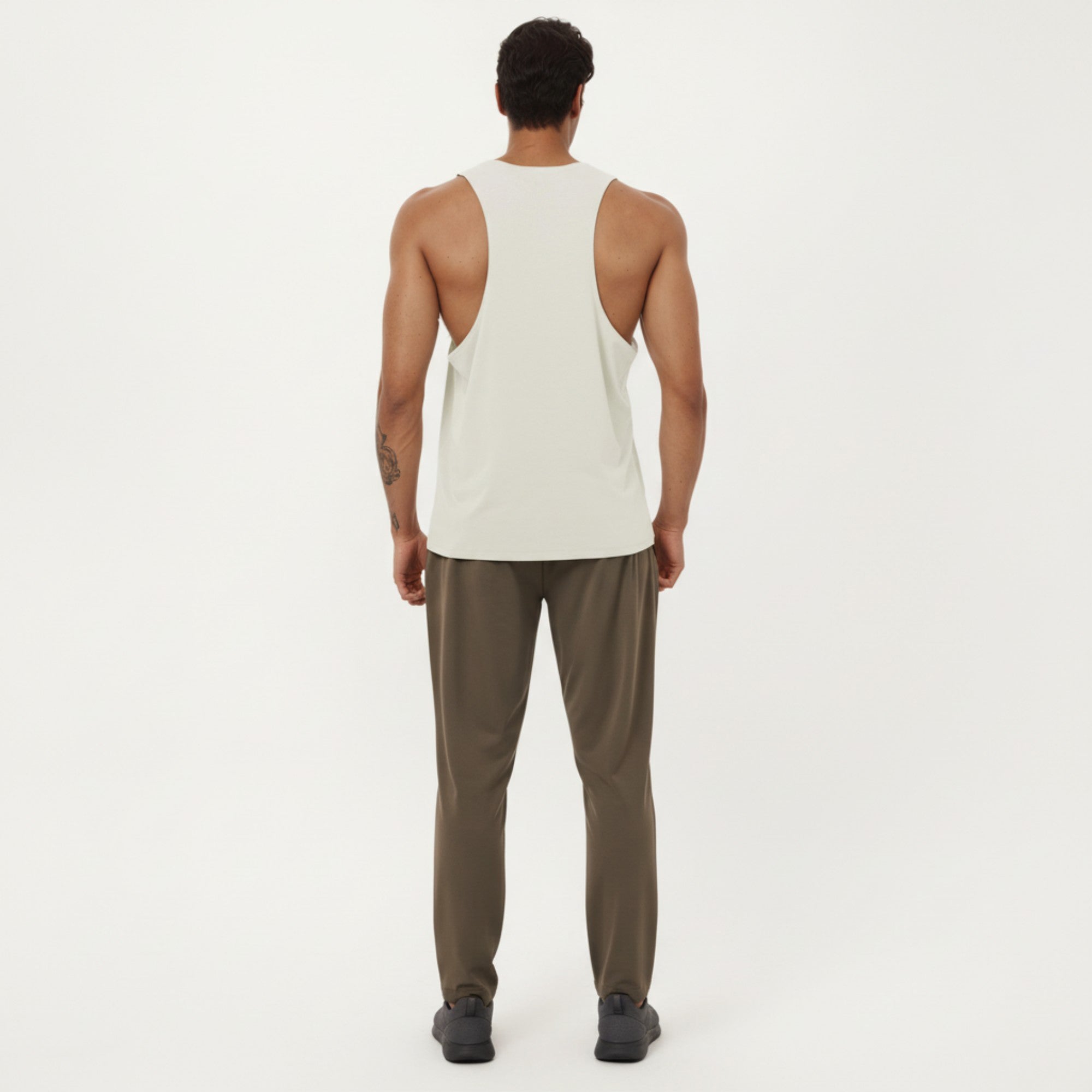 Anna-Kaci Men's Sleeveless Performance Tank Top with Lightweight Stretch and Athletic Fit