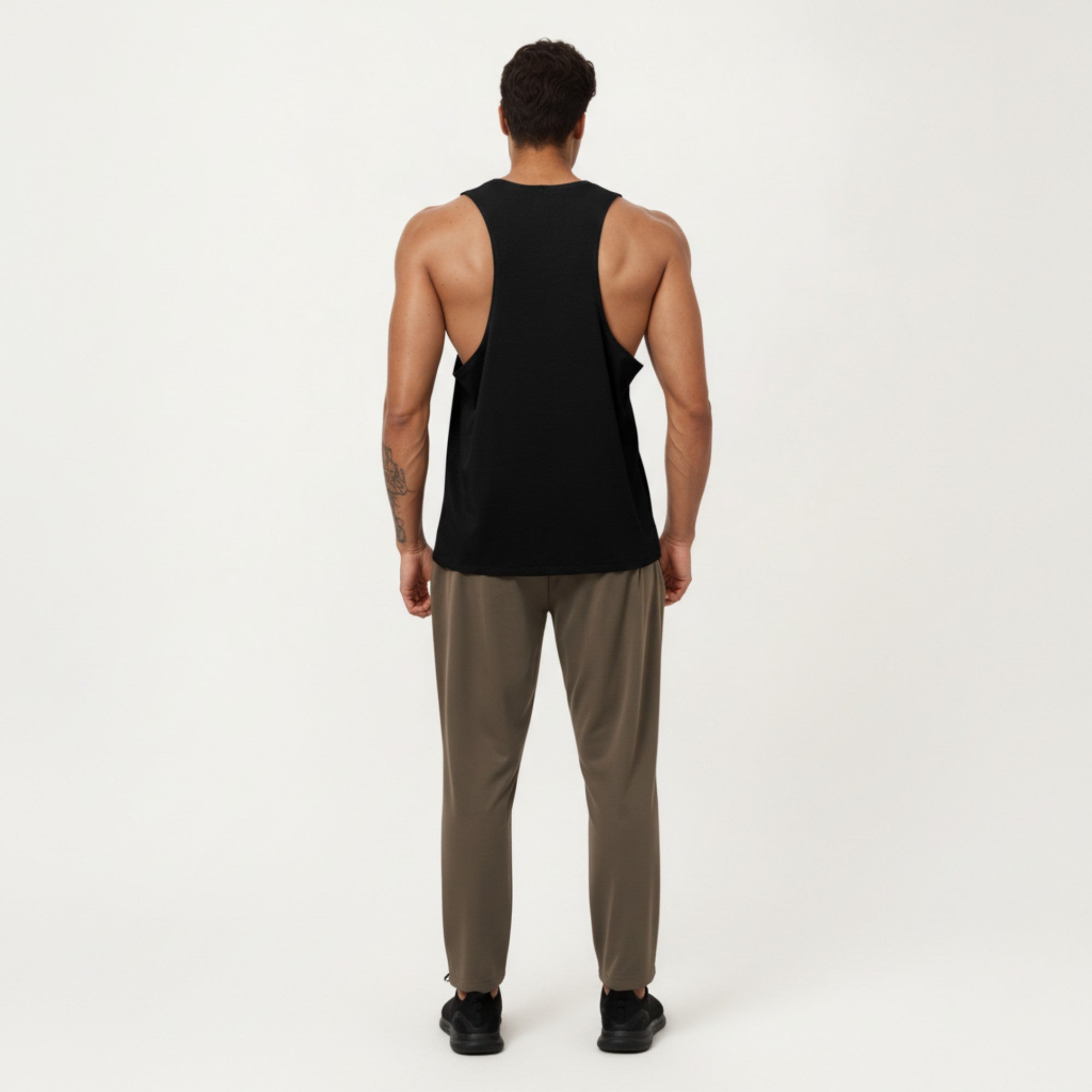 Anna-Kaci Men's Sleeveless Performance Tank Top with Lightweight Stretch and Athletic Fit