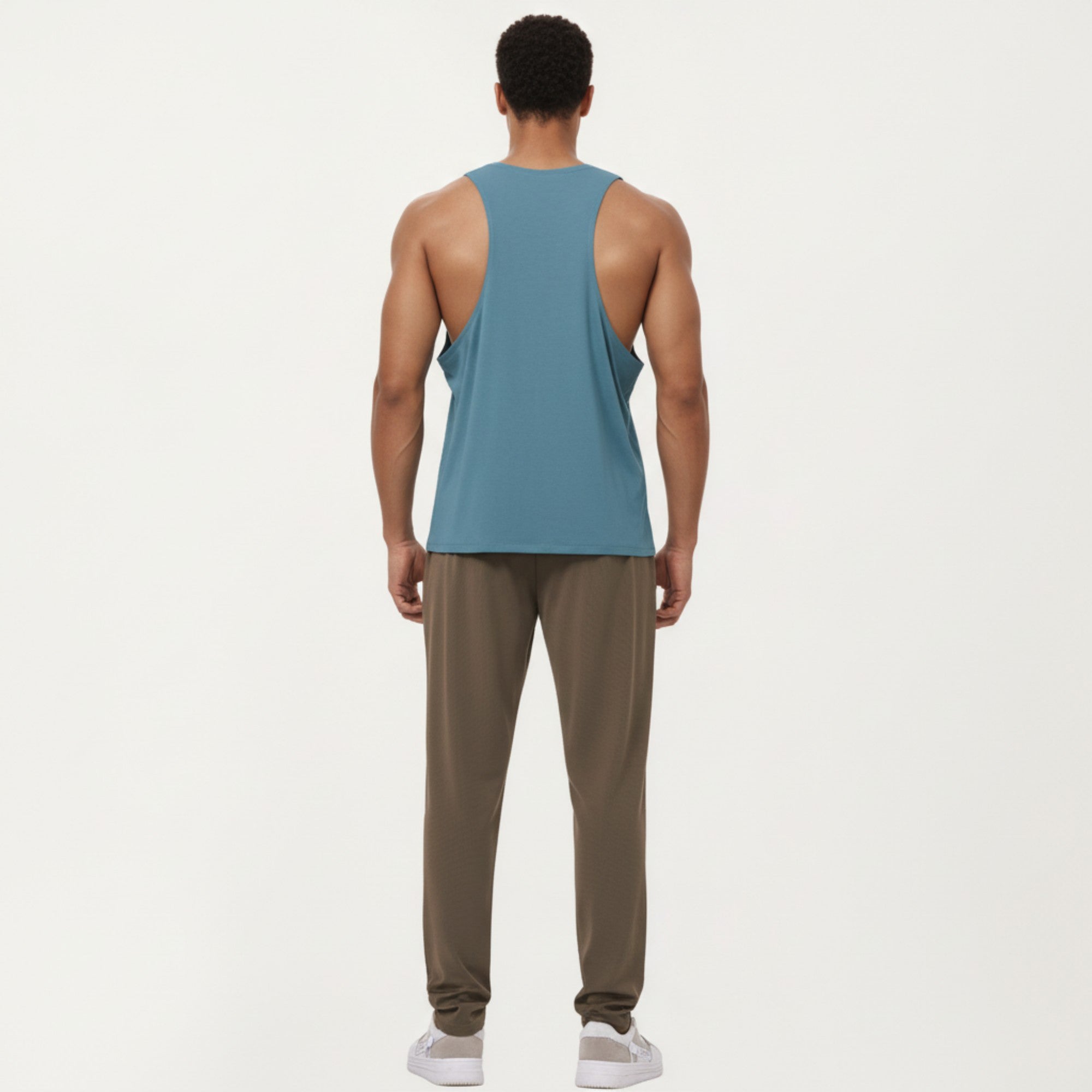 Anna-Kaci Men's Sleeveless Performance Tank Top with Lightweight Stretch and Athletic Fit