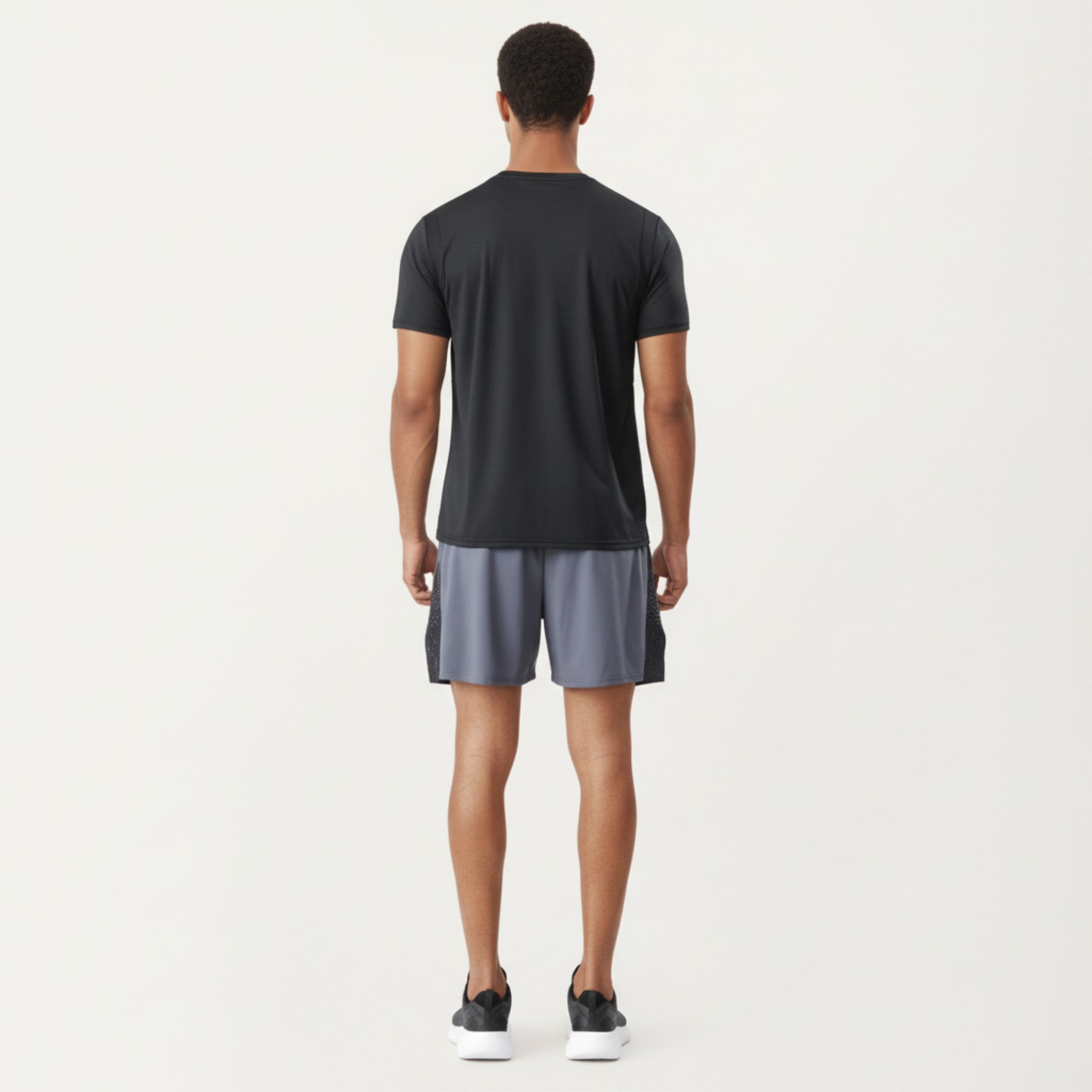 Anna-Kaci Active Men's Short Sleeve Crew Neck Performance Tee with Lightweight Stretch Knit Fabric