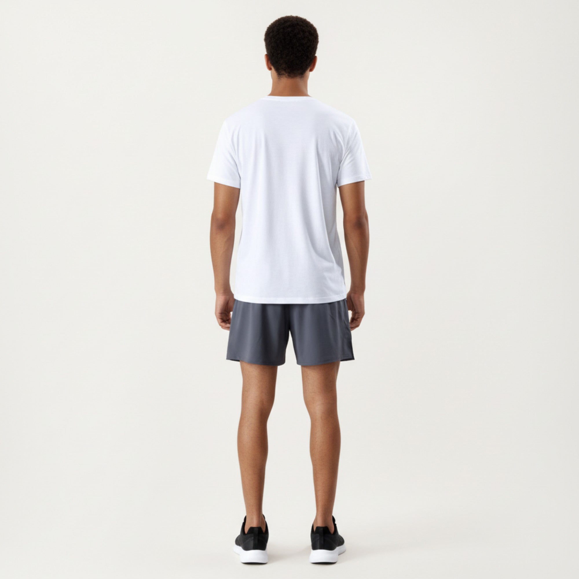 Anna-Kaci Active Men's Short Sleeve Crew Neck Performance Tee with Lightweight Stretch Knit Fabric