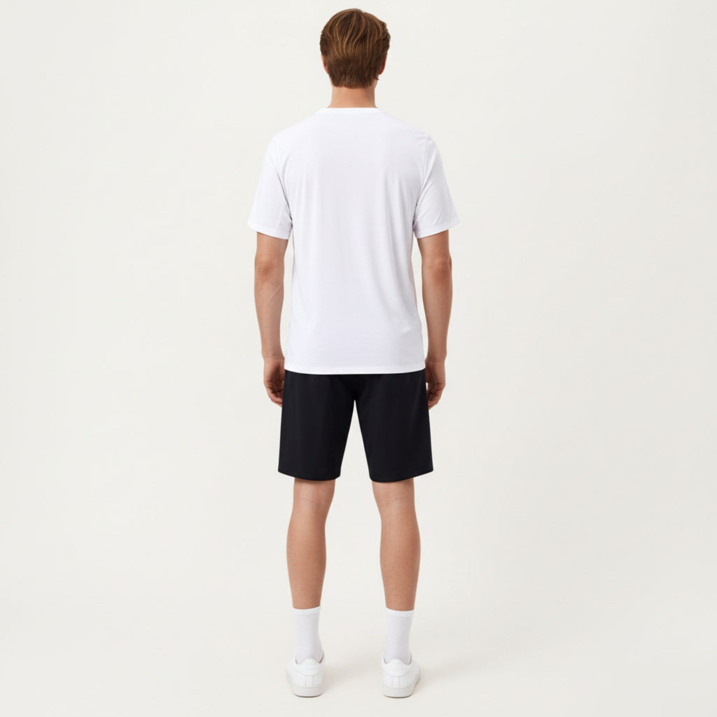 Anna-Kaci Active Men's Short Sleeve Crew Neck Performance T Shirt with Lightweight Stretch Fabric