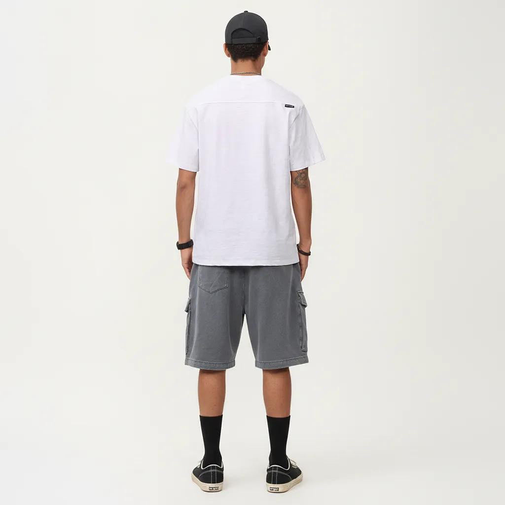 Anna-Kaci Men's Short Sleeve Pocket T-Shirt with Relaxed Fit