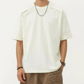 Anna-Kaci Men's Short Sleeve Crew Neck Essential T-Shirt with Relaxed Fit