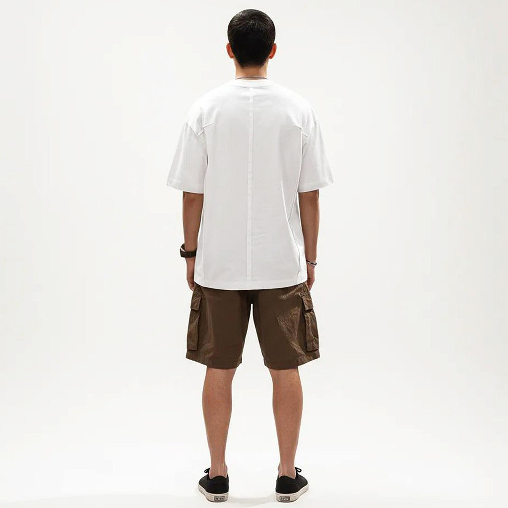 Anna-Kaci Men's Short Sleeve Crew Neck Essential T-Shirt with Relaxed Fit