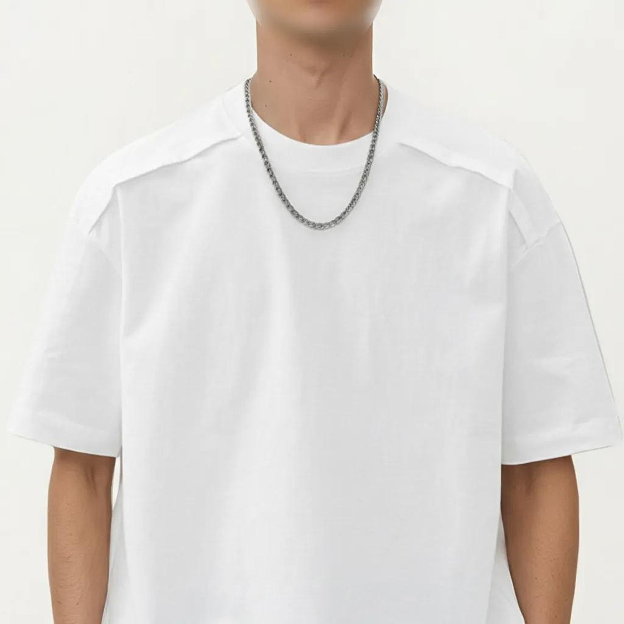 Anna-Kaci Men's Short Sleeve Crew Neck Essential T-Shirt with Relaxed Fit