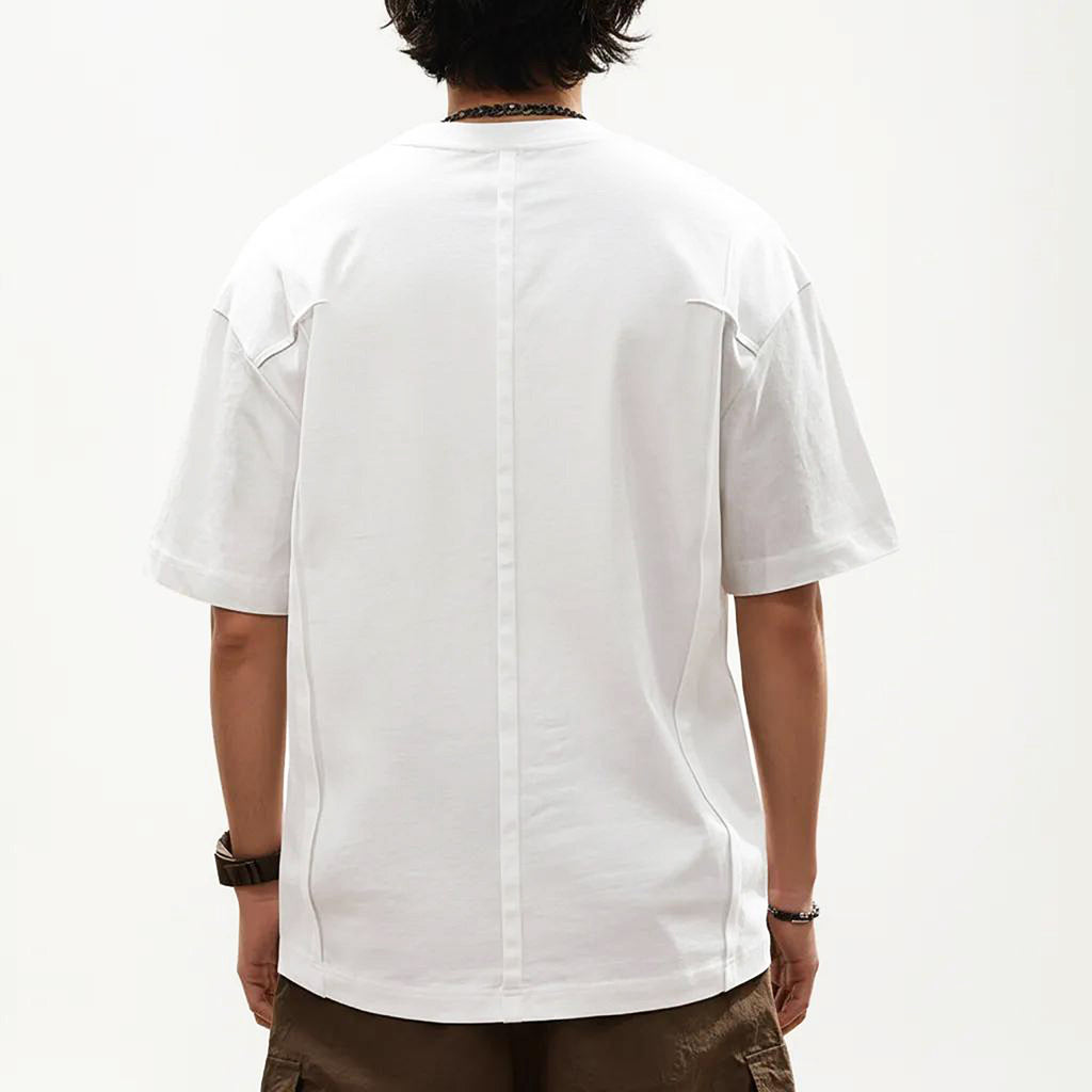 Anna-Kaci Men's Short Sleeve Crew Neck Essential T-Shirt with Relaxed Fit