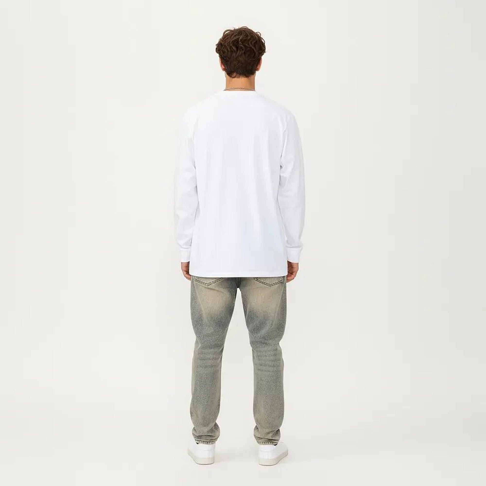 Anna-Kaci Men's Long Sleeve Crew Neck Pullover Top with Relaxed Fit and Soft Knit Feel