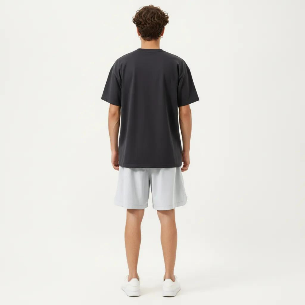 Anna-Kaci Men's Short Sleeve T-Shirt with Relaxed Fit Soft Lightweight Breathable Everyday Essential Top