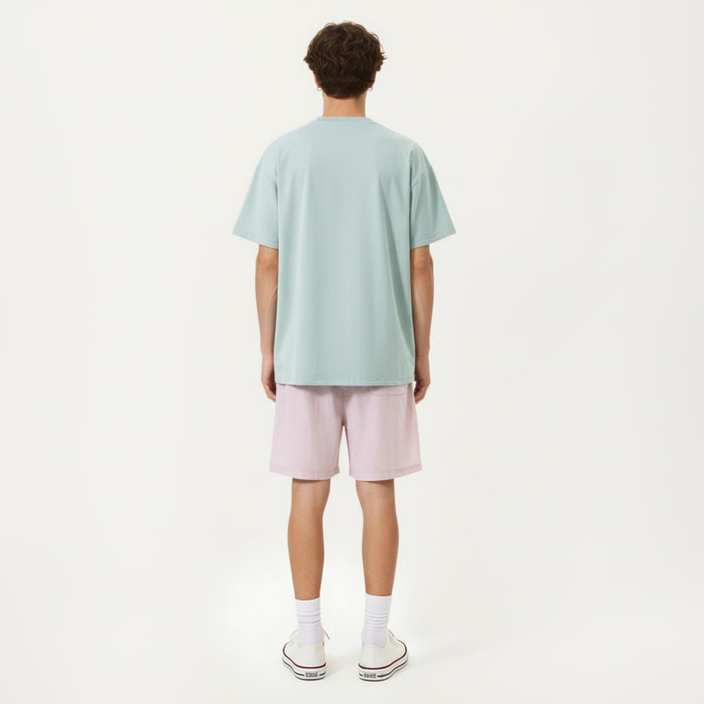 Anna-Kaci Men's Short Sleeve T-Shirt with Relaxed Fit Soft Lightweight Breathable Everyday Essential Top